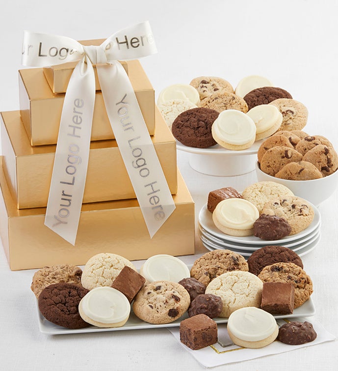 Cheryls Gold Gift Tower