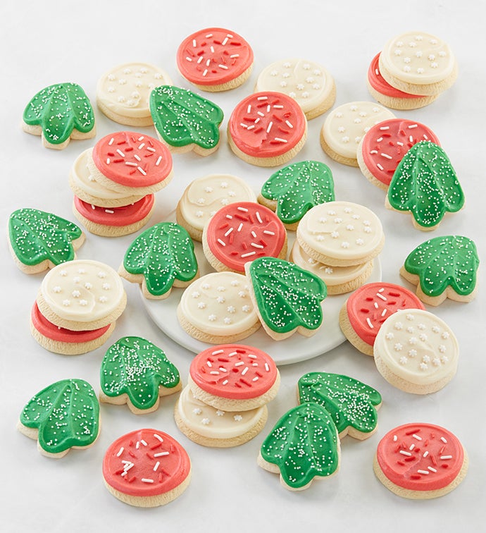 Bow Gift Box Holiday Sugar Cookies