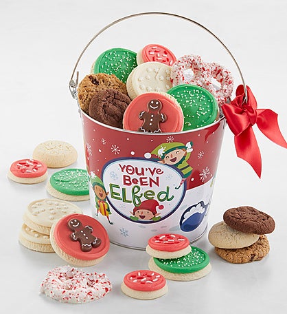 You've Been Elfed Treats Gift Pail