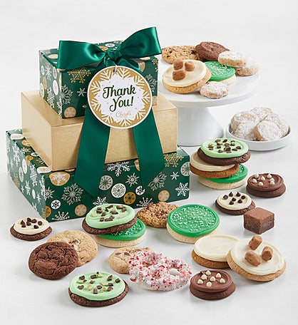 Sparkling Gift Tower - Thank You