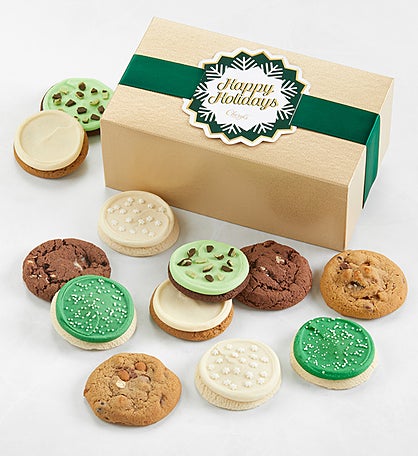 Sparkling Assorted Cookie Gift Box