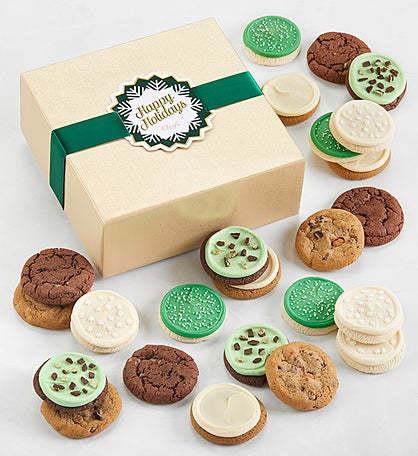 Sparkling Assorted Cookie Gift Box
