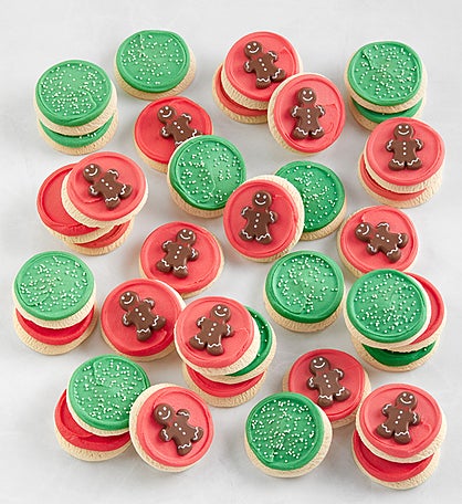 Gingerbread Man & Green Sprinkle Cookie Gift Box