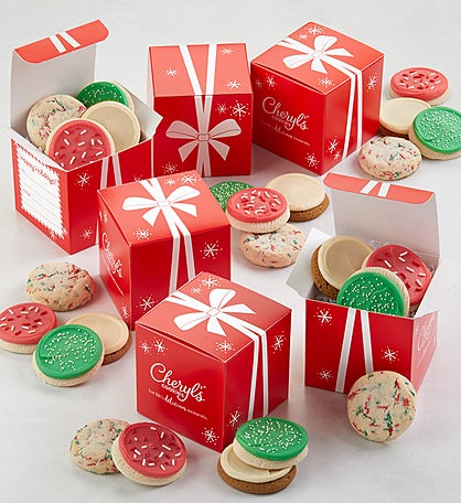 Build-Your-Own Holiday Gifts - Set of 6 Boxes & Cookies