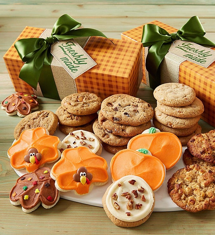 Thanksgiving Gift Box   Assorted Cookies