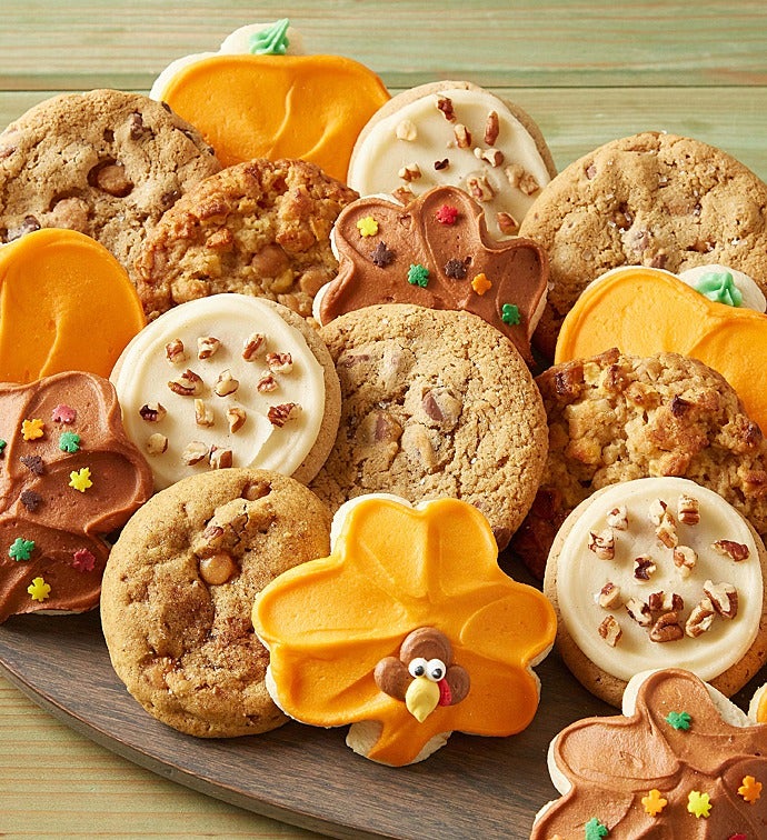 Classic Thanksgiving Cookie Assortment