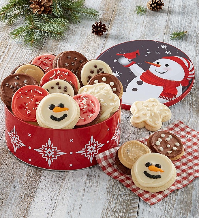 Holiday Cheer Gift Tin  16 Cookies