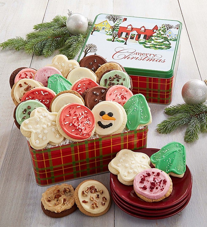 Home For The Holidays Gift Tin Merry Christmas