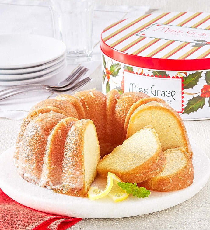 Miss Grace Lemon Cake Holly Tin
