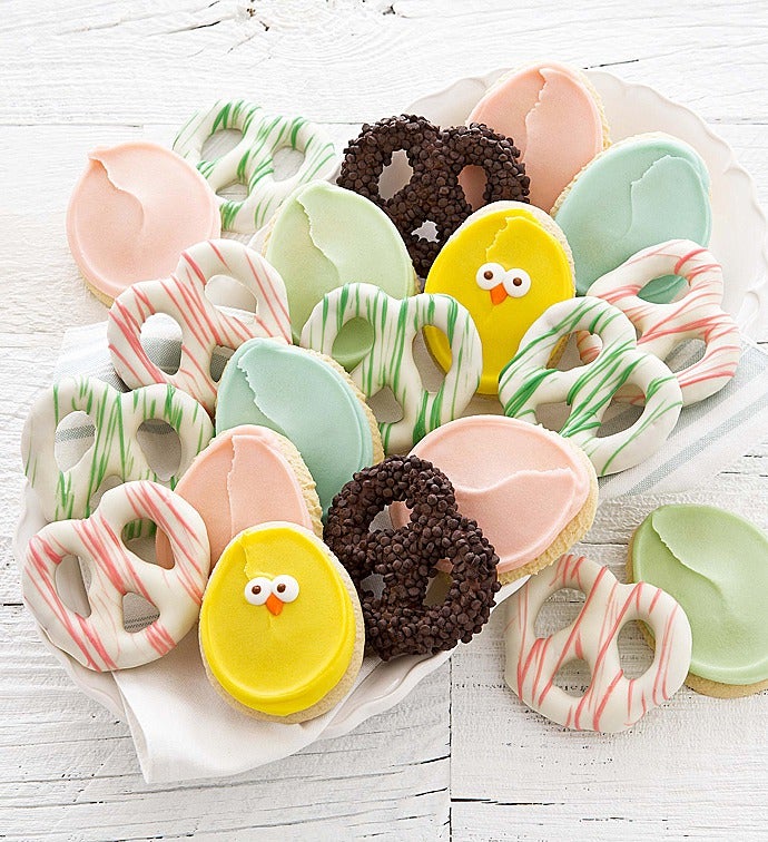 Easter Cookies and Pretzels