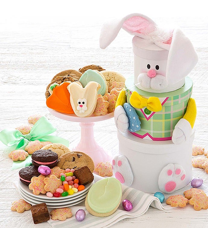 Easter Bunny Gift Tower