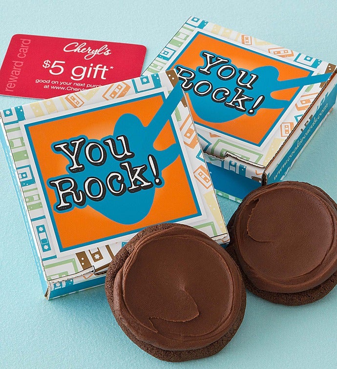 You Rock Cookie & Gift Card Case
