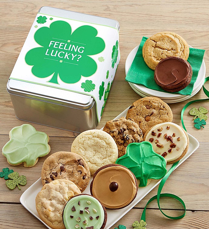 St. Patrick's Day Create Your Own Cookie Tin