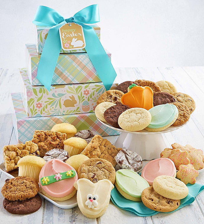 Easter Bakery Gift Tower