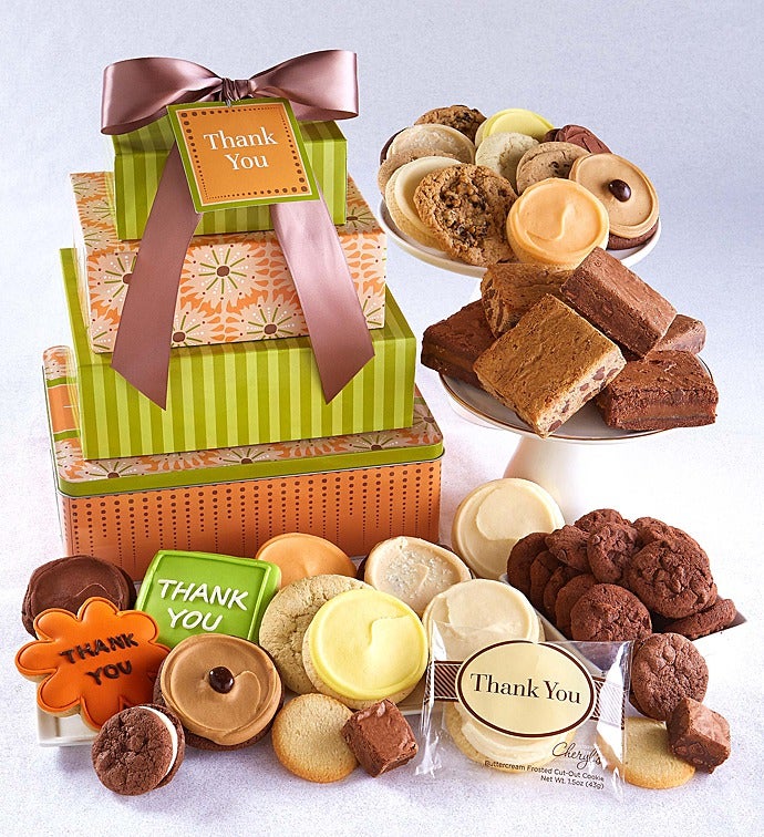 Thank You Gift Tin Tower