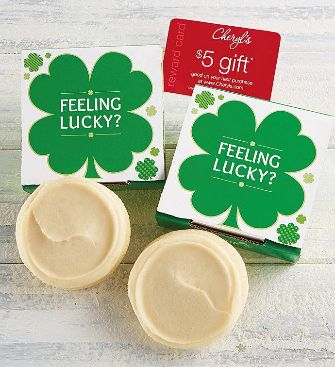 Gluten Free St. Patrick's Day Cookie Card