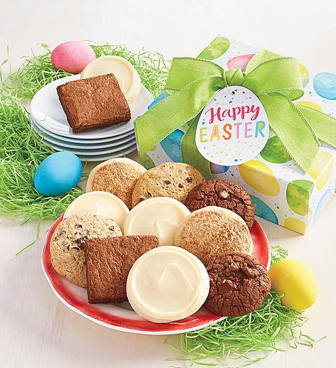 Gluten Free Easter Cookie and Brownie Gift Boxes