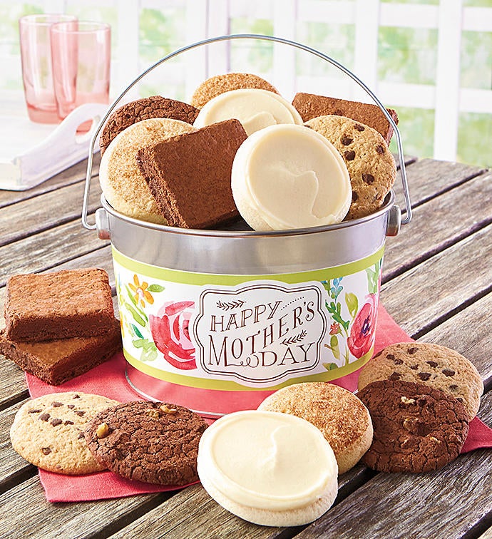 Gluten Free Happy Mother's Day Cookie and Brownie Pail