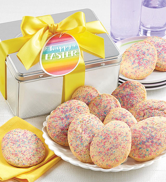 Lavender Butter Shortbread Easter Gift Tin