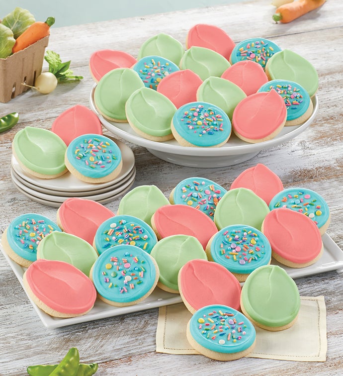 Buttercream Frosted Easter Egg Cut Outs 36