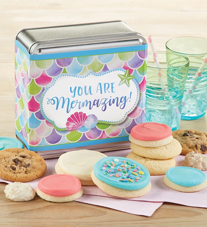 You are Mermazing Treats Gift Tin
