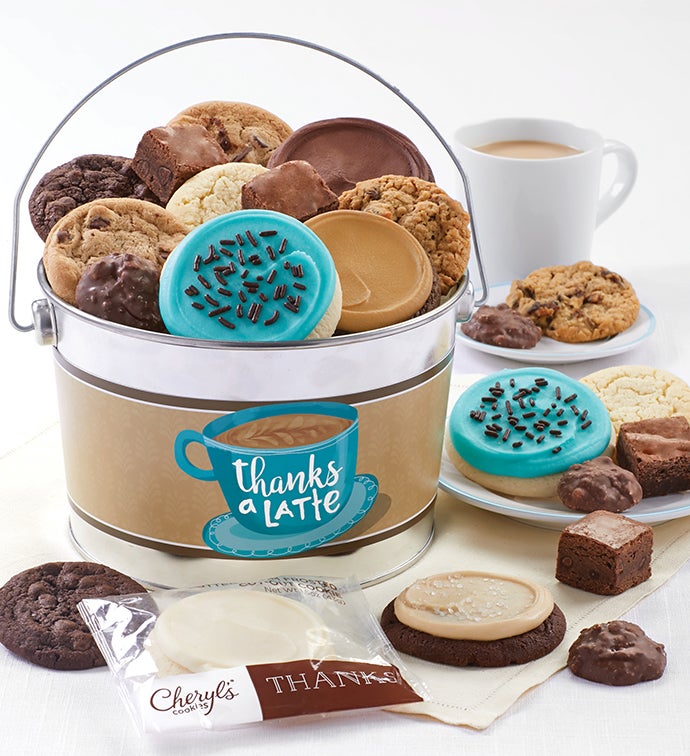 Thanks a Latte Treats Pail