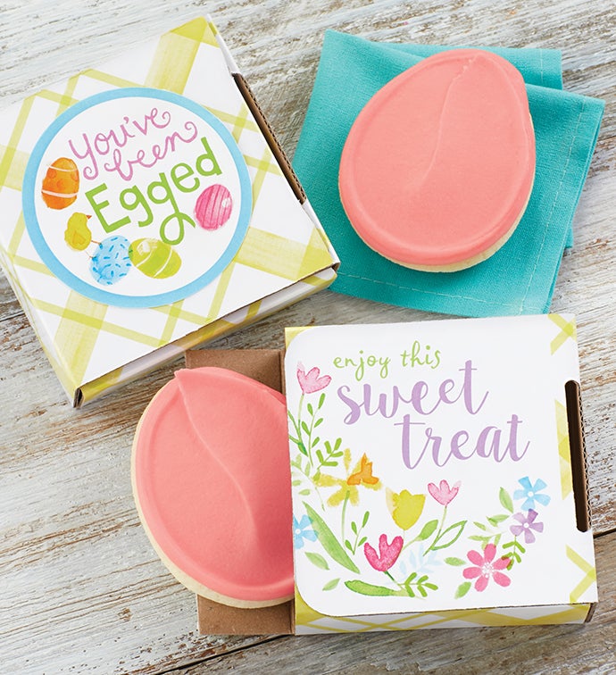 Youve Been Egged Cookie Card