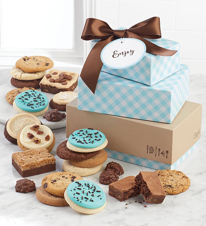 Cheryls Gift Tower with Message Tag
