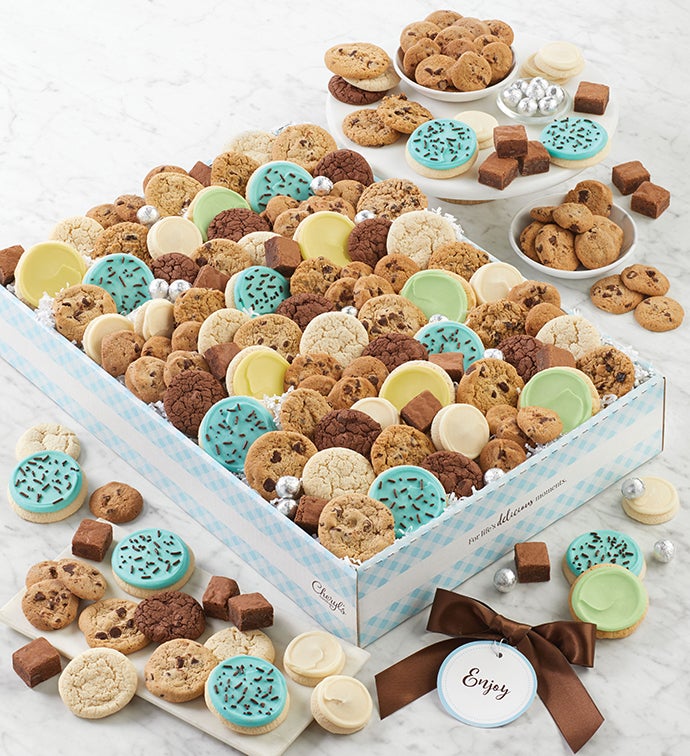 Cheryls Dessert Tray Gift Box with Message tag Grand