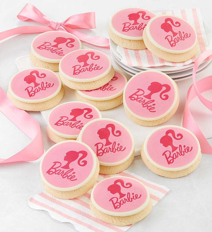 Barbie™ Buttercream Frosted Cutout Cookie Gift Box   12 cookies