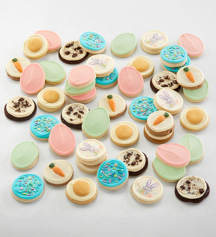 Buttercream Frosted Easter 48 Cookie Box