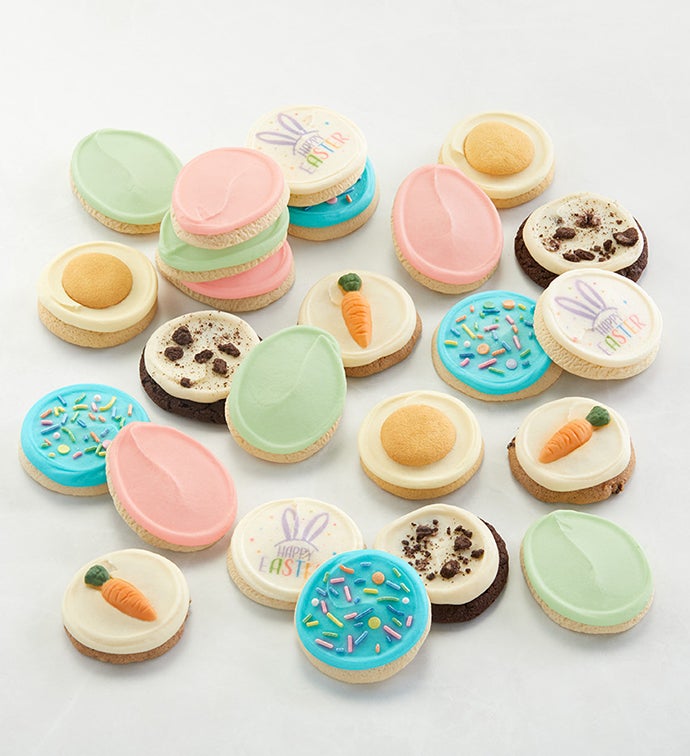 Buttercream Frosted Easter 24 Cookie Box
