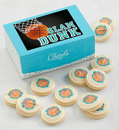Slam Dunk Basketball Cookie Gift Box