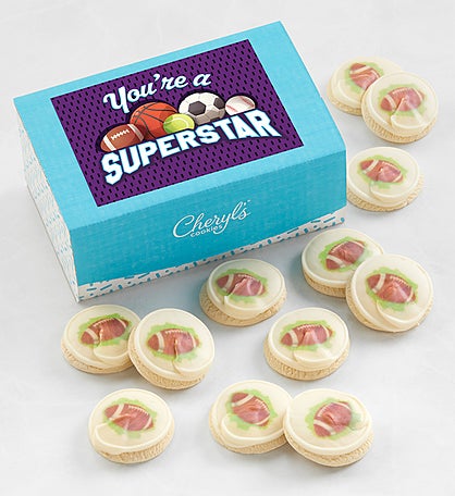 Superstar Football Cookie Gift Box