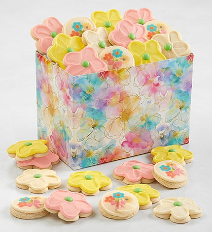 Spring Frosted Flower Gift Box