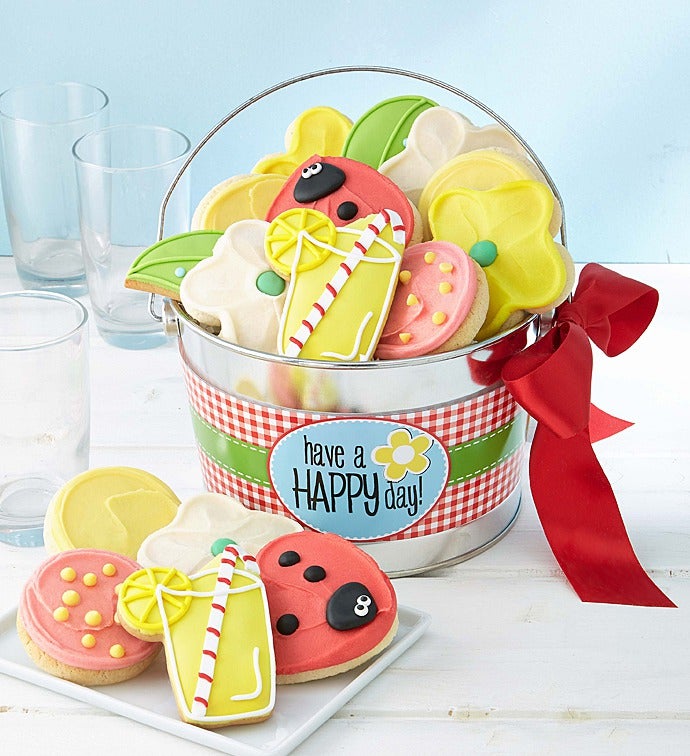 Ladybug Frosted and Crunchy Cookie Pail
