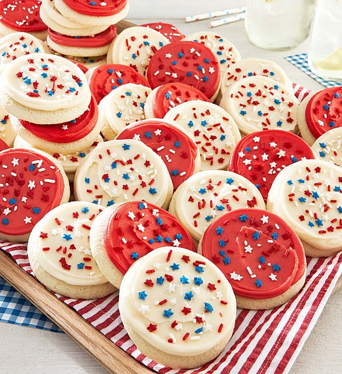 American Classic Buttercream Frosted Cut out Cookies