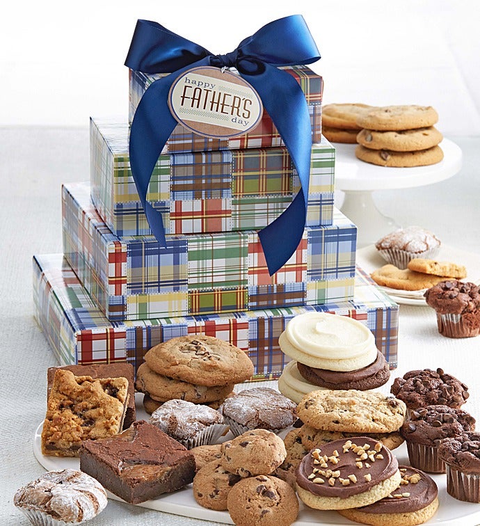 Father's Day Bakery Gift Tower