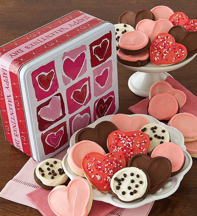 Premier Valentine Gift Tin   Frosted