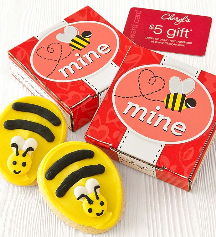 Bee Mine Cookie Card
