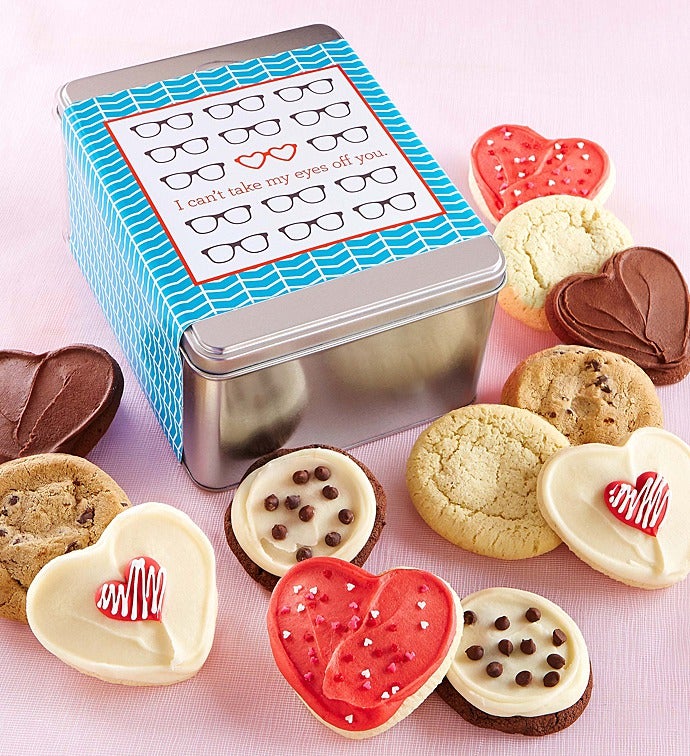 Eyes Off You Gift Tin   Create Your Own   12 Cookies