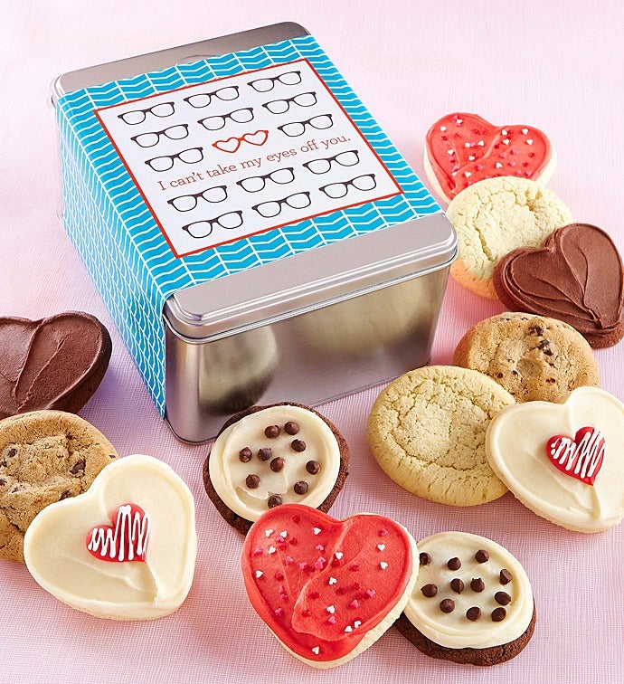Eyes Off You Gift Tin Create Your Own 12 Cookies
