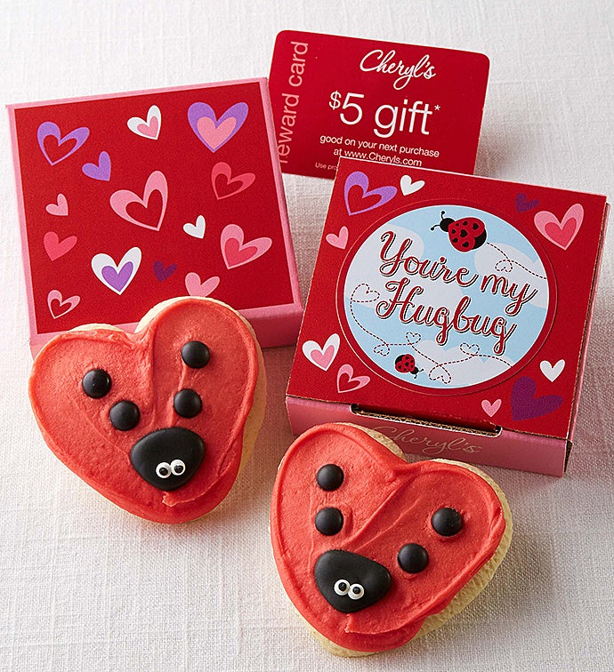 You're My Hug Bug Cookie Card