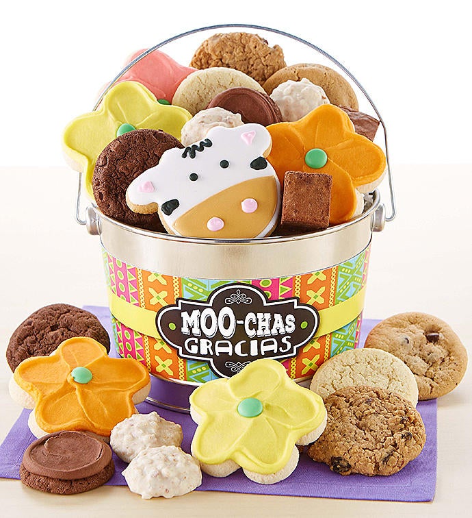Moo chas Gracias Treats Pail