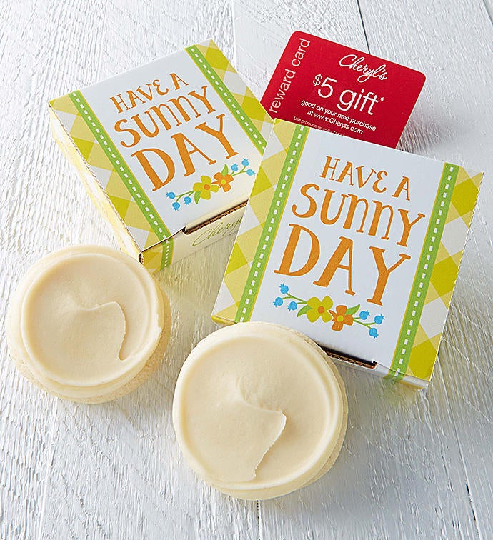 Gluten Free Have a Sunny Day Cookie Card