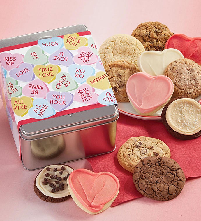 Candy Hearts Gift Tin