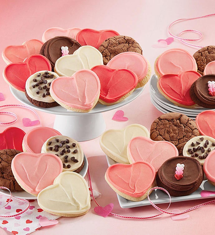 Valentine's Day Premier Buttercream Frosted Cookies