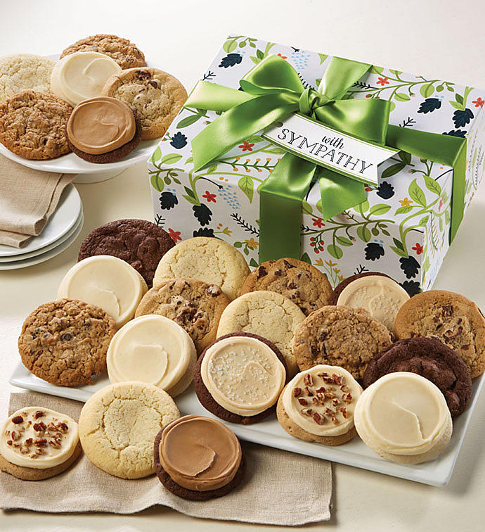 With Sympathy Cookie Boxes