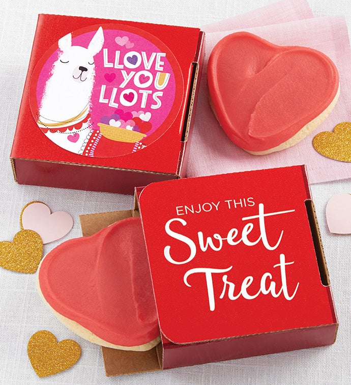 Llove You Lots Cookie Card