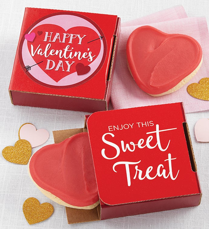 Happy Valentines Day Cookie Card